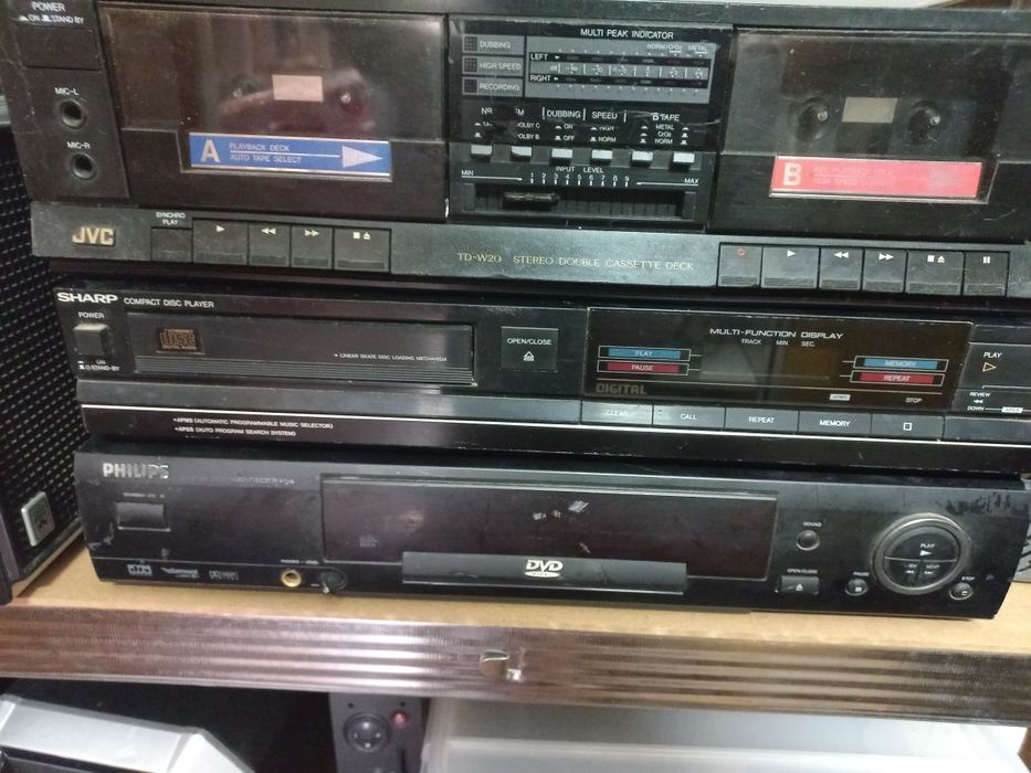 Cd player sharp philips si deck jvc defecte