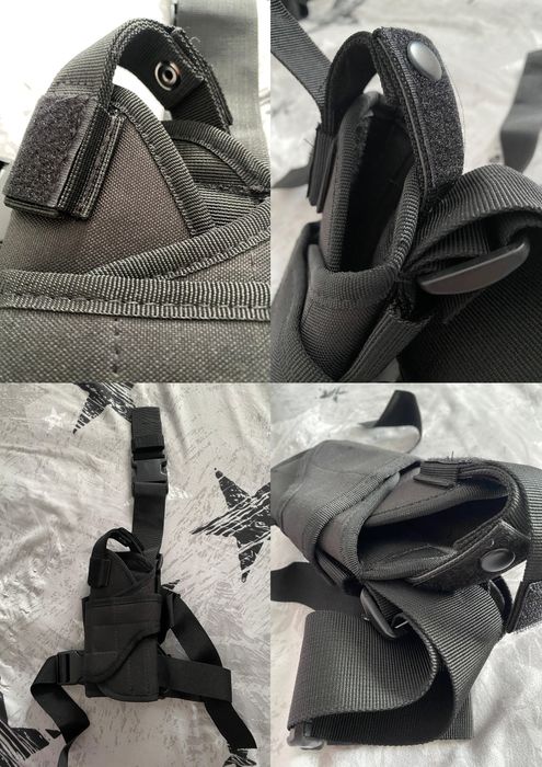 Toc tactic pentru pistol, stângaci, negru.

Caracteristici:

Culoare: