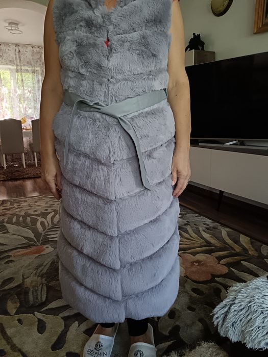 Vesta Lunga blana ecological, gluga