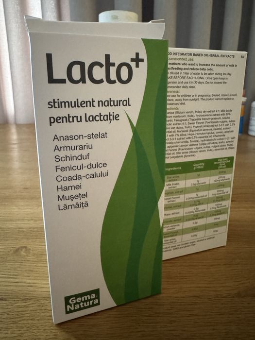 Supliment Lactatie Lacto+ - 2 sticle