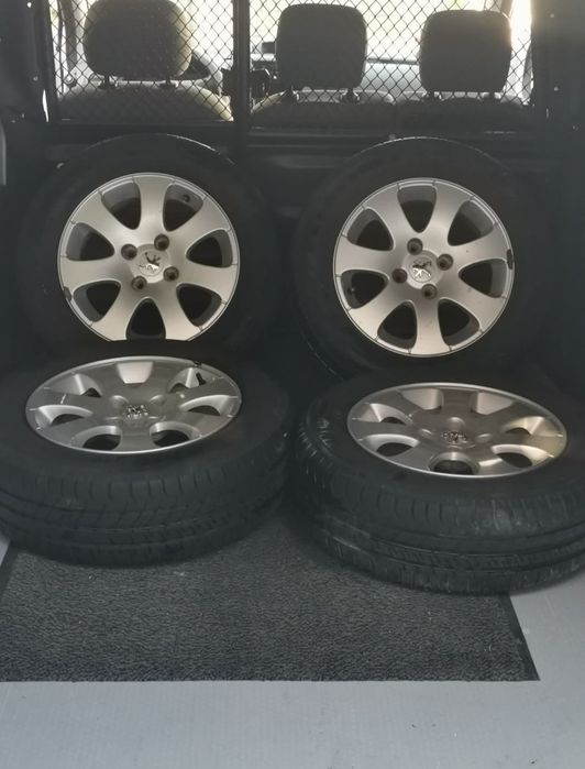Jante 4×108 Citroen Peugeot R15 cu sau fara anvelope import Germania