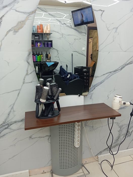 Фризьорско огледало,запазено!