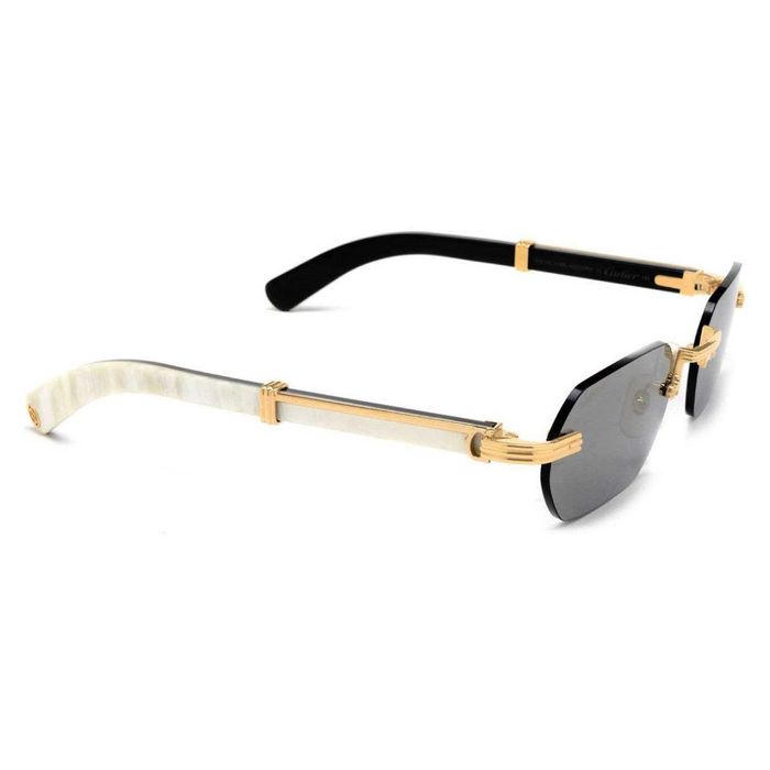 Слънчеви очила Cartier CT0362S white