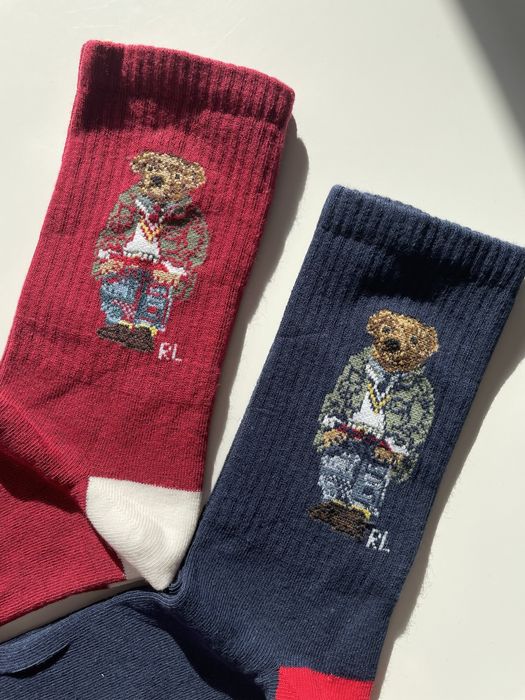 Подаръчен комплект чорапи с мечета Polo RL