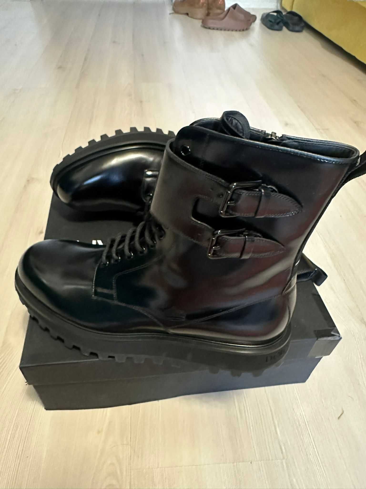 Ghete bărbați Dolce & Gabbana din piele naturală, noi, 43 (real 44)