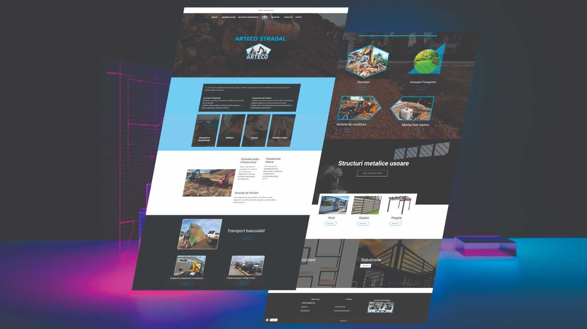 Web design/creare site/realizare magazin online