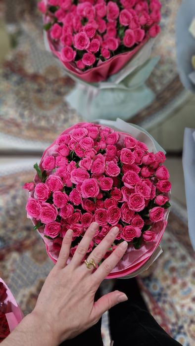 Цветы, готовый букет