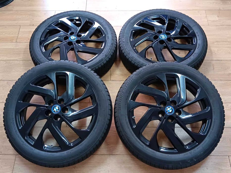 Jante 19 BMW I3s I3 cu senzori, anvelope MS 7mm dot 2523 originale