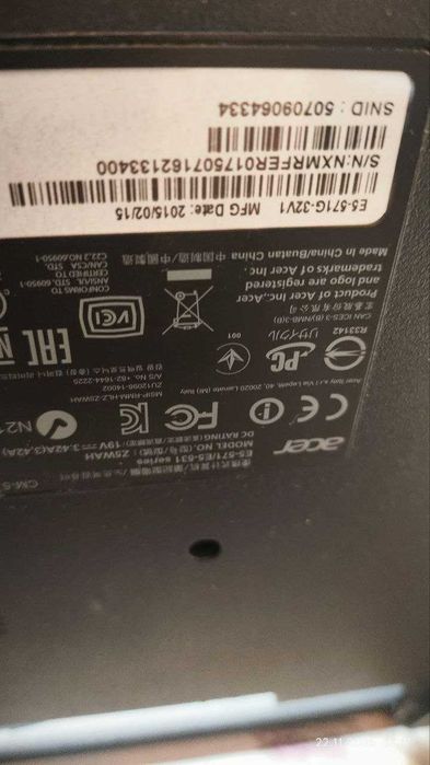 Ноутбук на запчасти