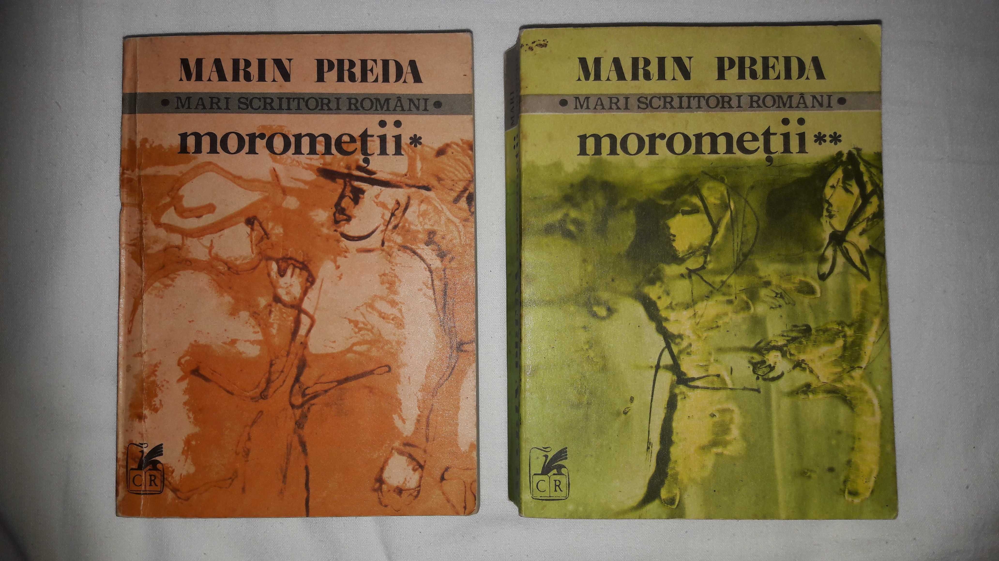 Cartile "Morometii" - Marin Preda, in 2 volume