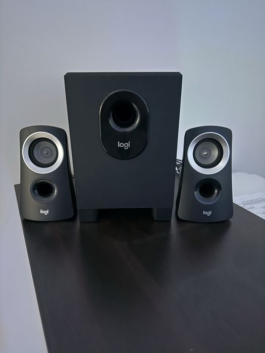 Тонколонки с буфер logitech z313
