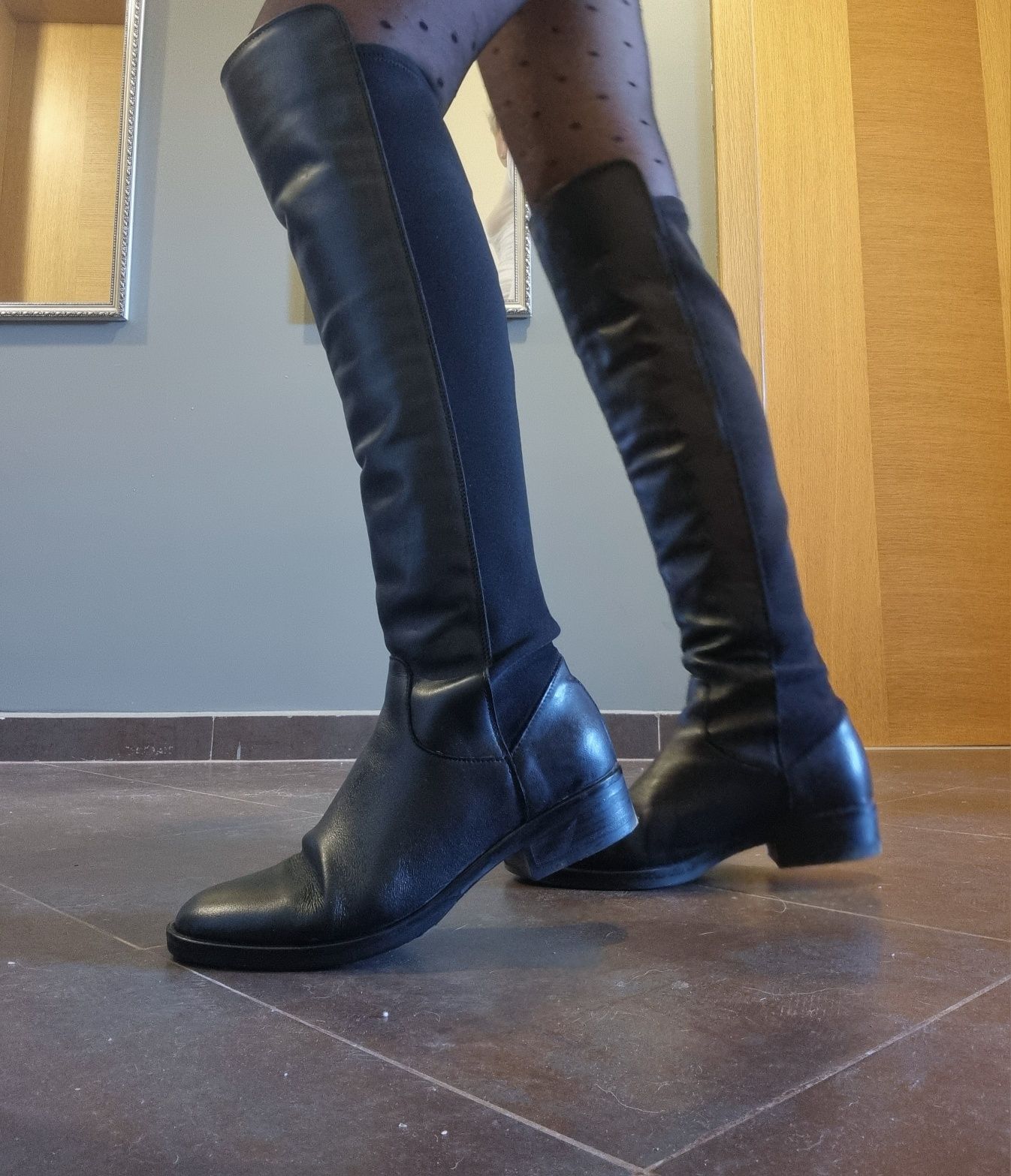 CLARKS Високи ботуши над коляното