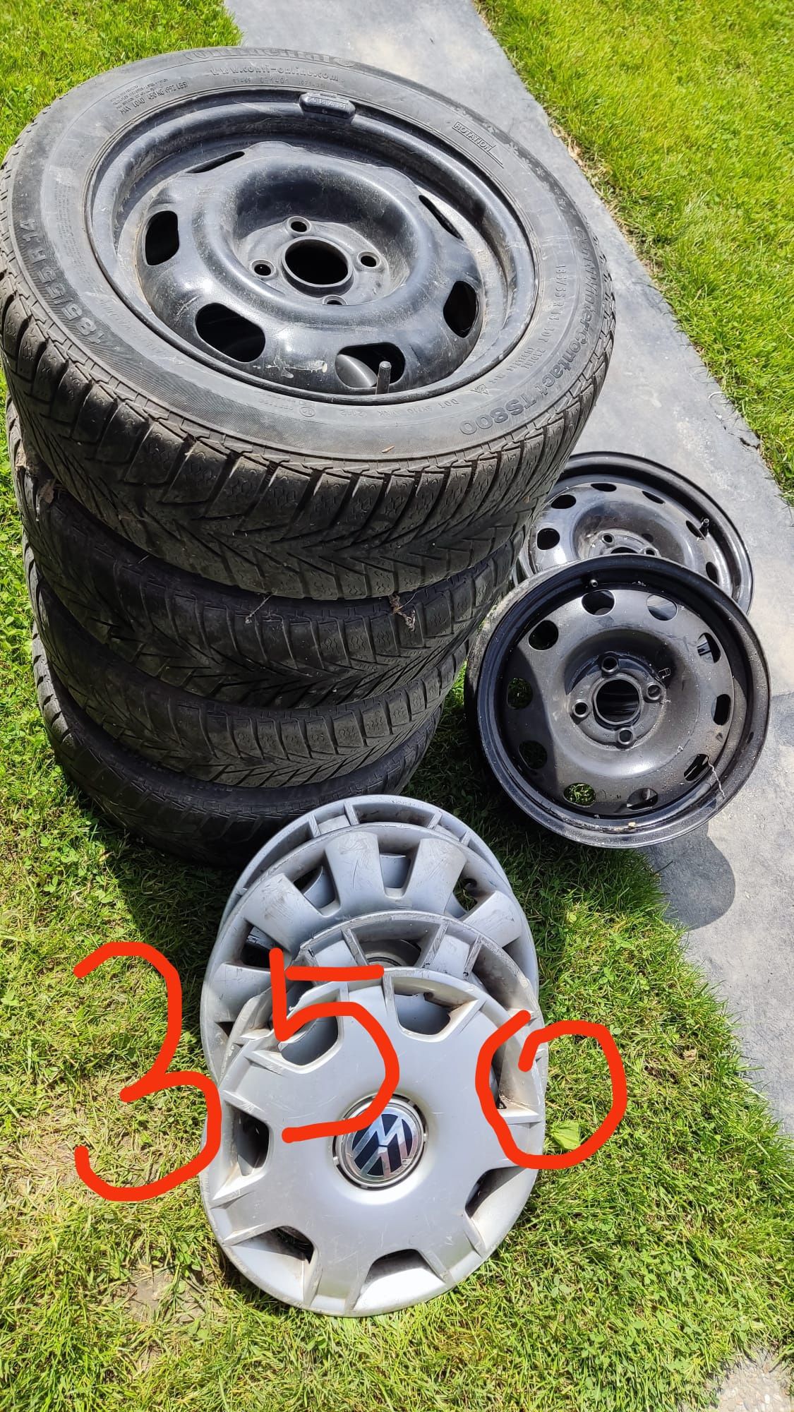 Roti cu cauciucuri iarna VW Polo