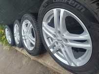 Vând set 4 roti iarna vw 6.5J / R16 / ET46