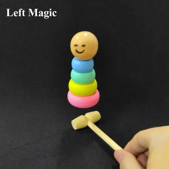 Японска традиционна игра упорита Дарума Daruma дървена играчка трик