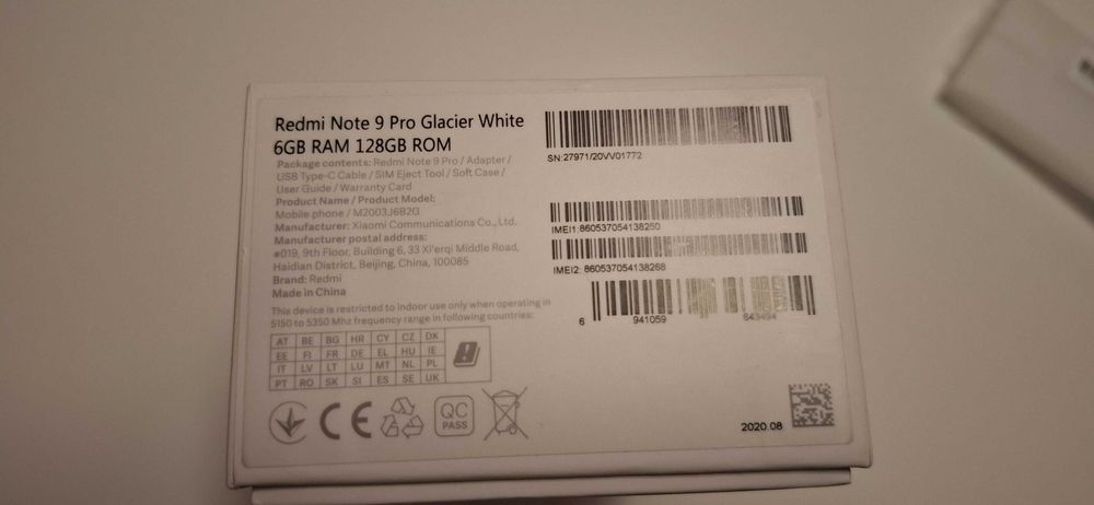 Xiaomi Redmi Note 9 Pro