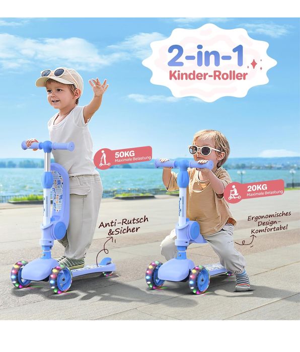 Trotinetă multifuncțională 3+