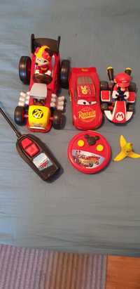 Jucarii Miki. Fulger  mcqueen. mario