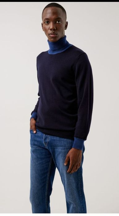 Мъжки пуловер J. Lindeberg,100%вълна размер M/S