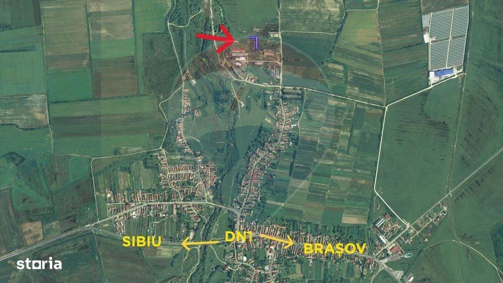 Teren intravilan și grajd | 1.333mp | Sercaia