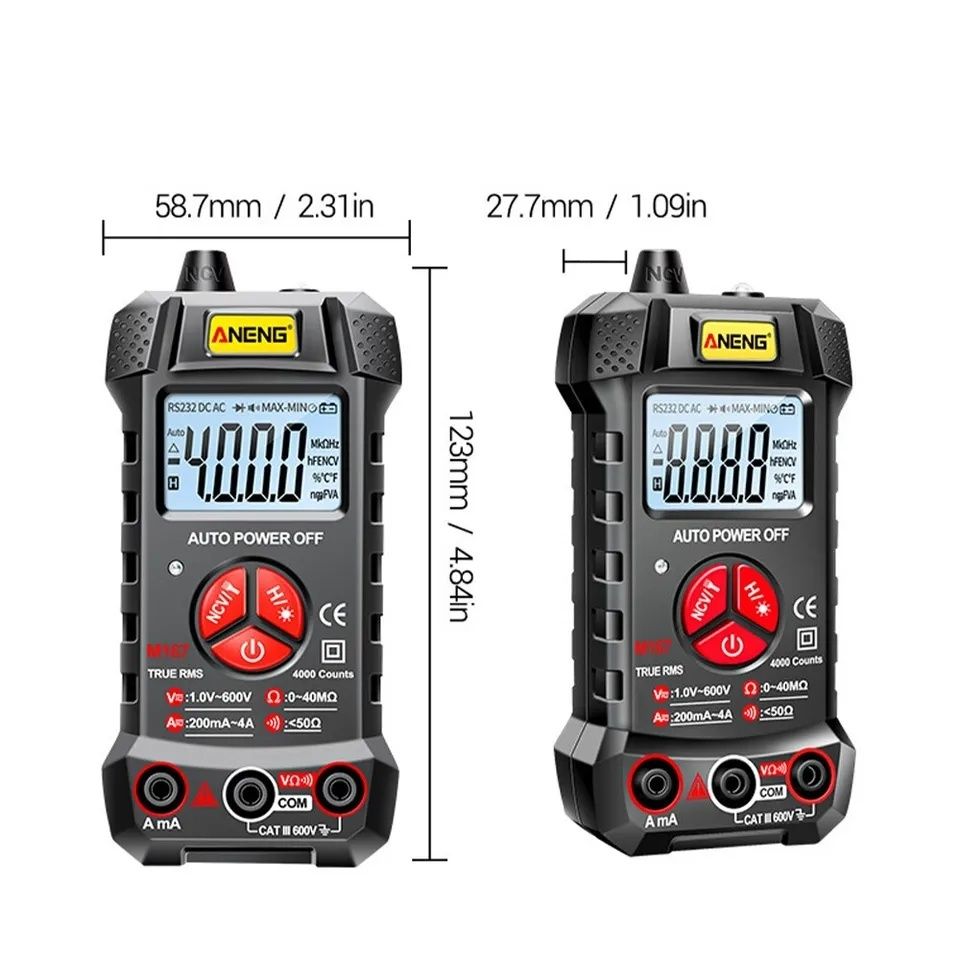 Vând multimetru digital ANENG Model M167