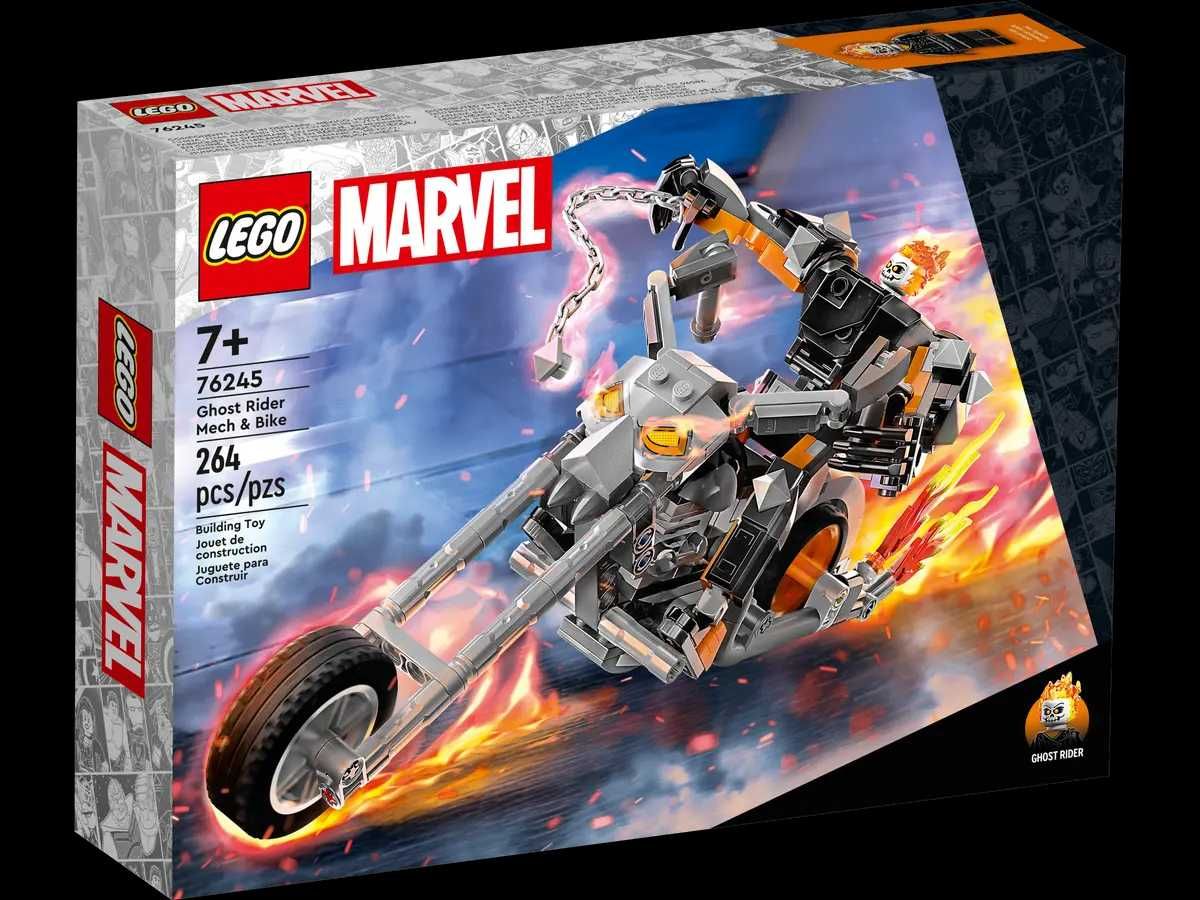 LEGO 76245 Ghost Rider Mech & Bike