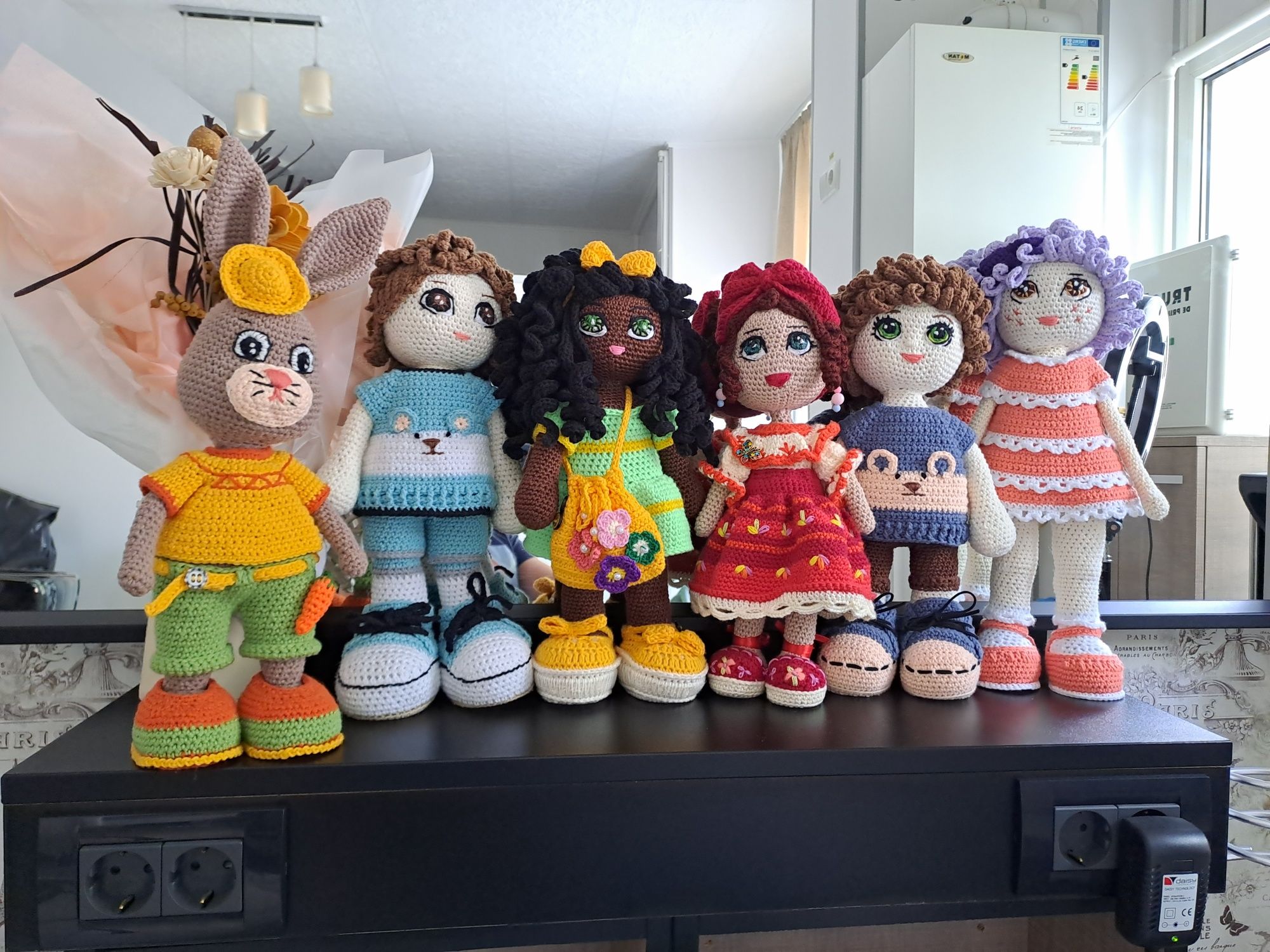 Păpuși croșetate prin tehnica amigurumi!