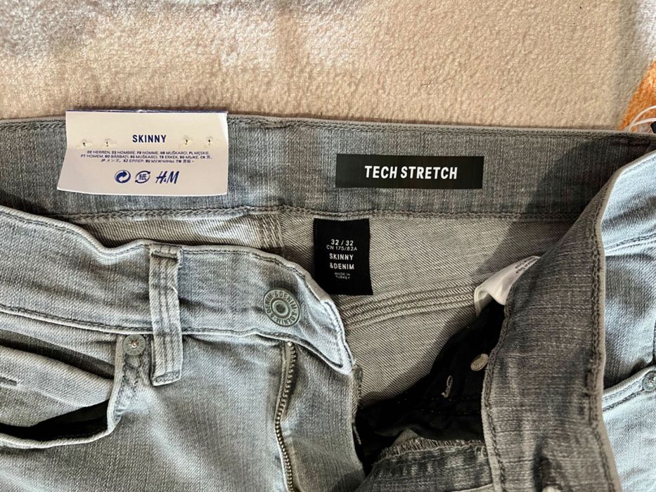 H&M Мъжки дънки men’s skinny jeans 32/32