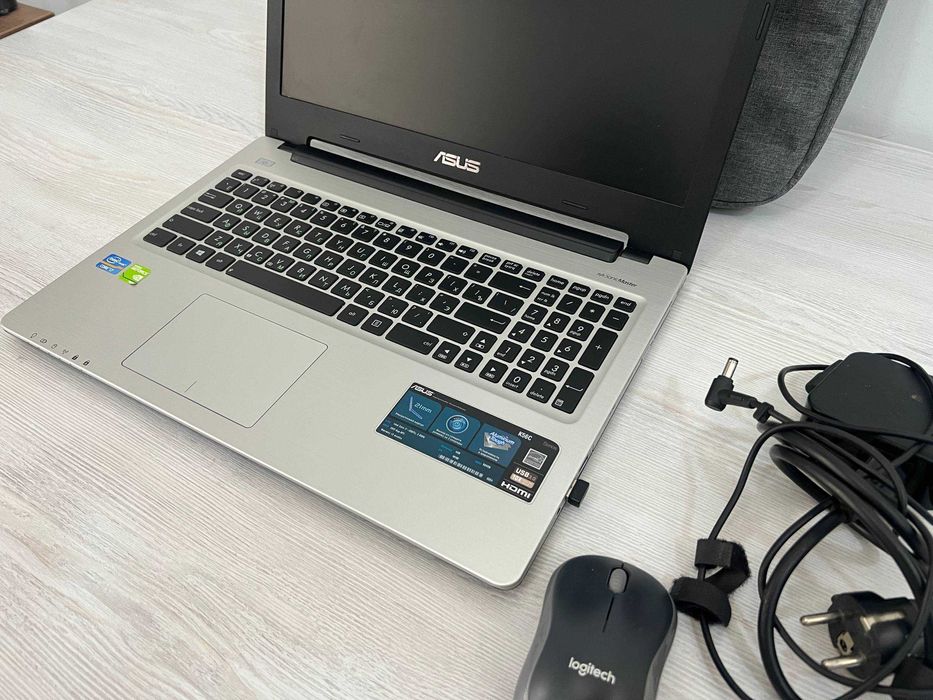 Металлический ноутбук ASUS K56C (Core i7 / NVIDIA GeForce)