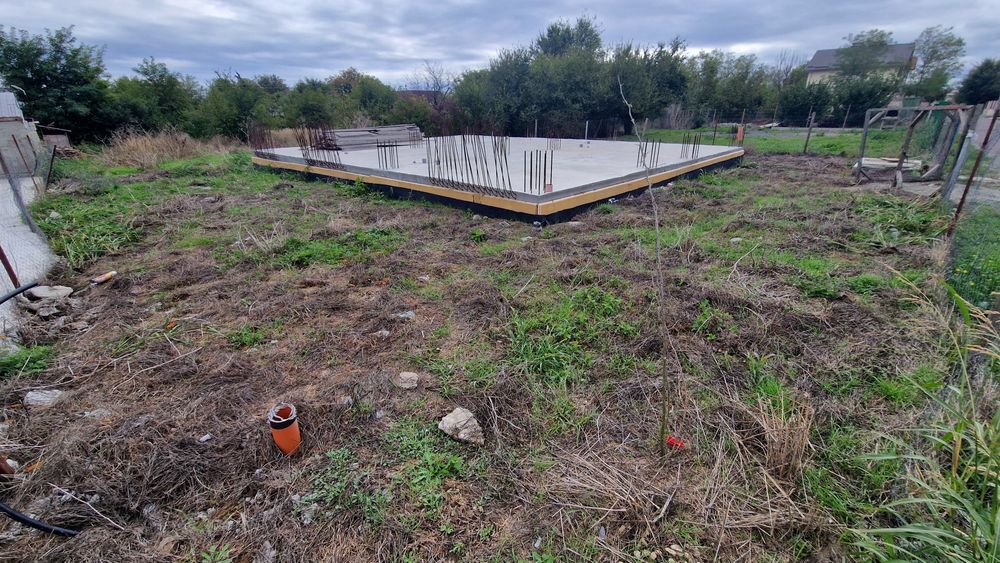 Teren de vanzare cu fundatie pentru constructive P+2