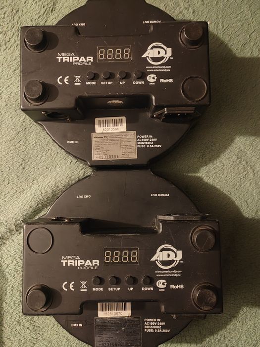 Set par led American Dj Mega Tripar ADJ