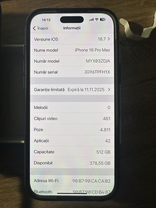 Iphone 16 pro max 512Gb