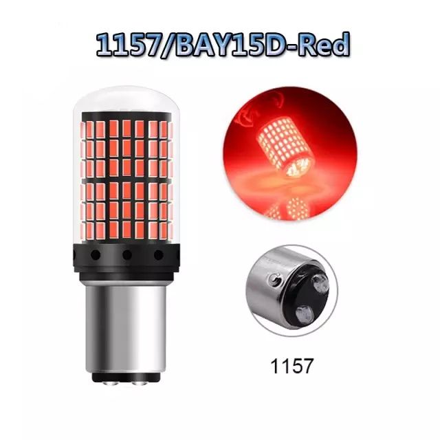 Диодна крушка (LED крушка) 12V, P21W, BA15s,1156,1157 Т20 т25 7440