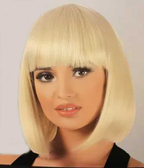 Peruca bob blonda sau bruneta