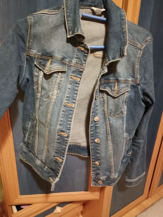 Дамско дънково яке за пролет/есен