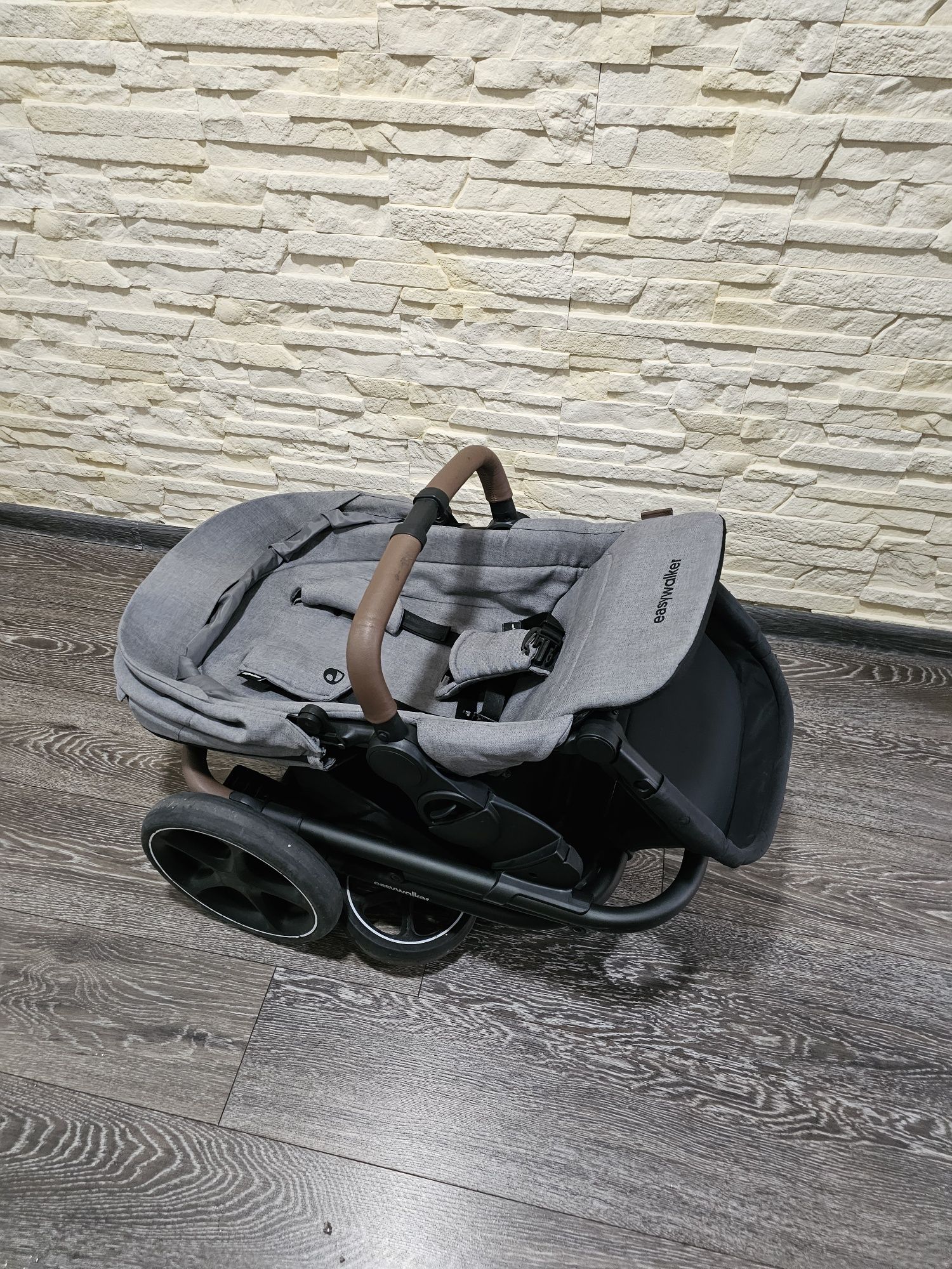 Комбинирана количка 2 в 1 Easywalker - Harvey 3, Exclusive Grey