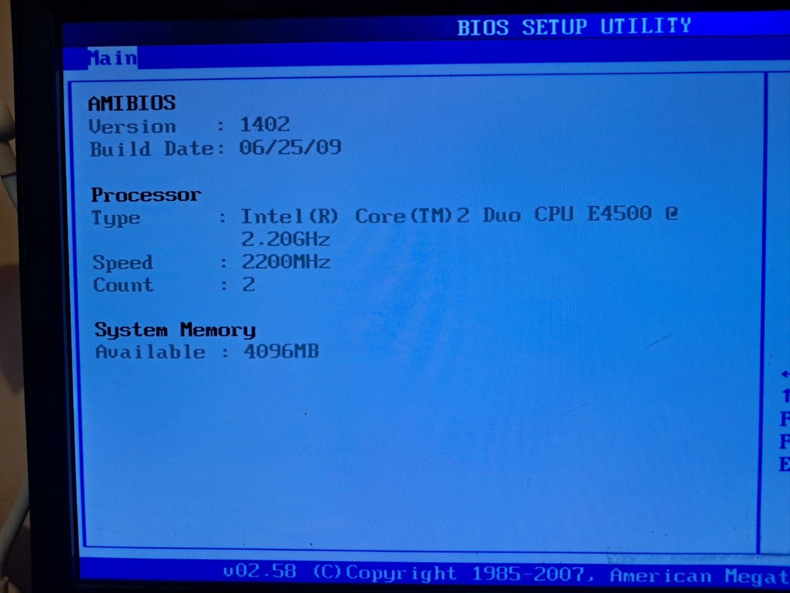 Оборудване дъно Asus P5K SE с процесор и  рам.