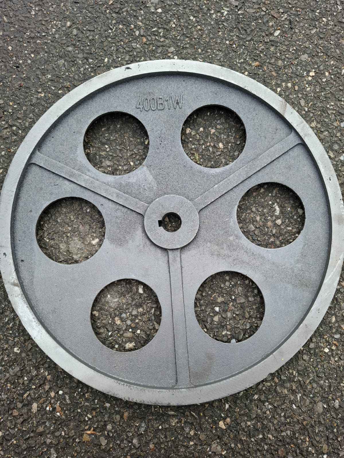 Fulie din fontă de 40 cm