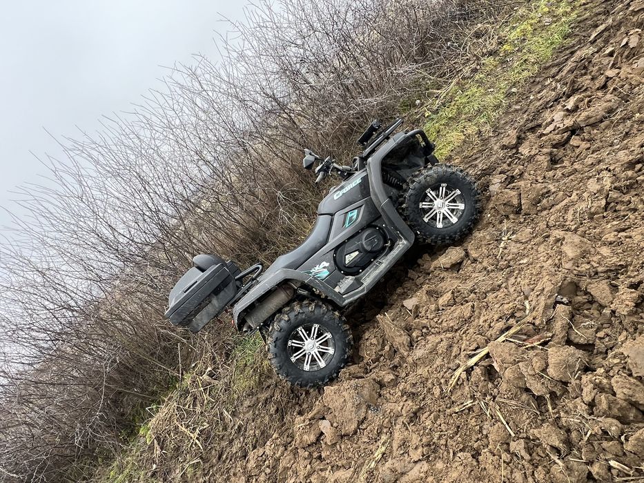 Cf moto 450 L troliu/cârlig/LedBar