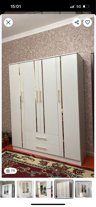 Шкаф 4 дверный доствка установка есть