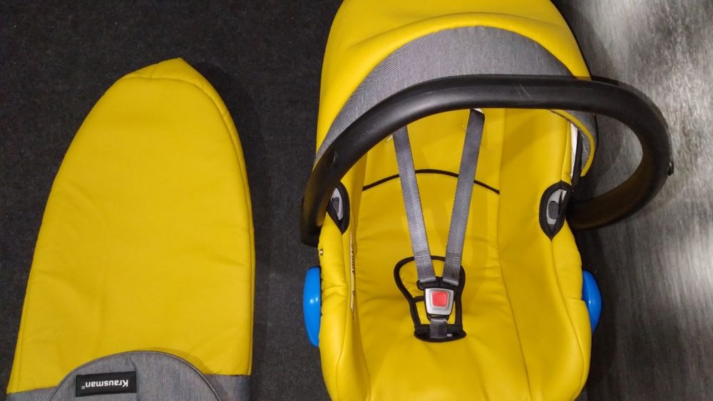 Cărucior/căruț copii 3 în 1 sport+landou+scaun auto.Krausman.