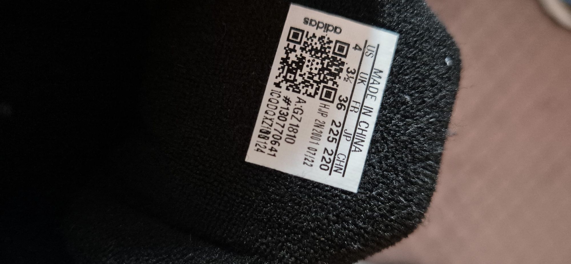 Детски водоустойчиви боти ADIDAS uk3-3¹/²