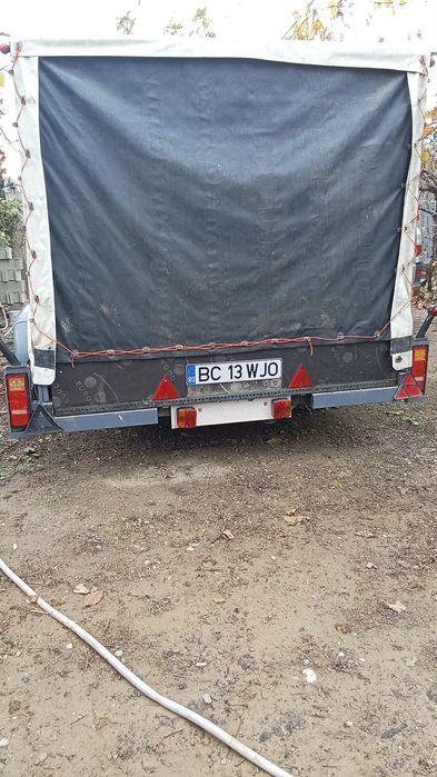 Remorcă 2 tone, cu platforme de încărcare