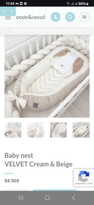 Baby nest Dada & Roco