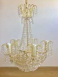 Candelabru / lustra cristal Bohemia, Cehia