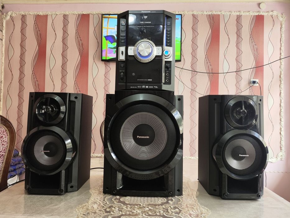 Malaysia subwoofer 25 sm panasonic usb fleshka ideal holatda