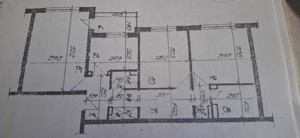 Vand apartament cu 3 camere, etj ap