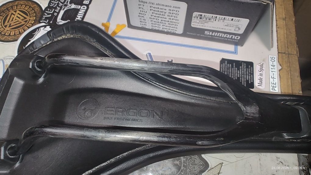 Педали Shimano xt(карбонова седалка)