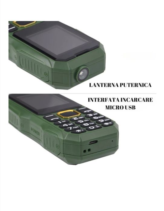 Telefon antișoc și minitelefon