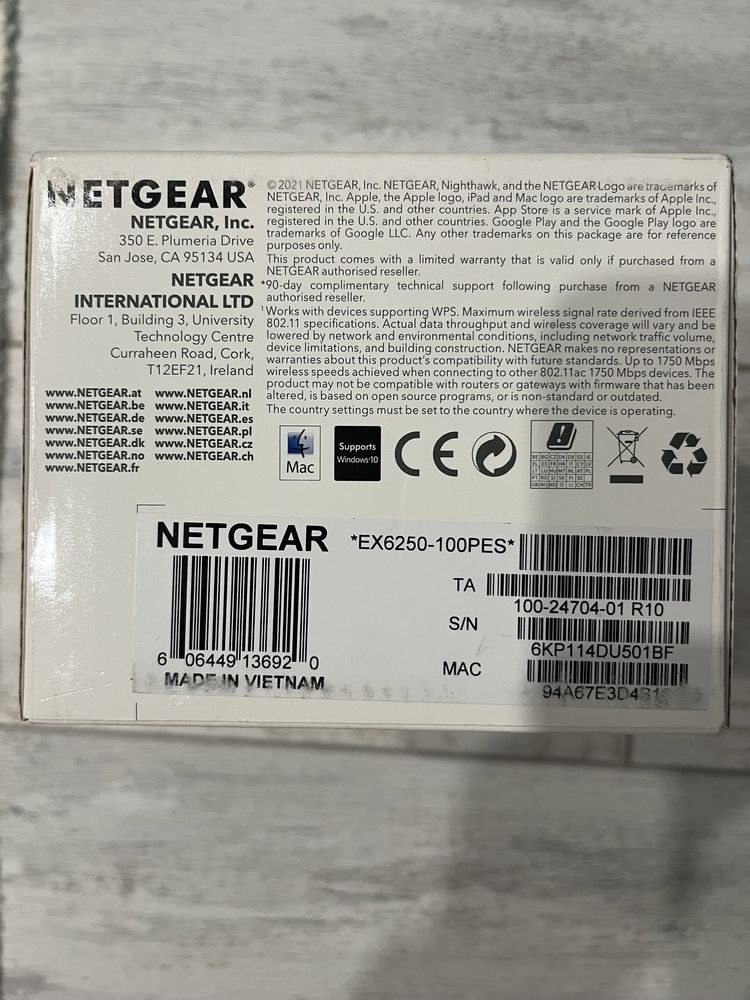 Netgear WiFi dual band extender mesh